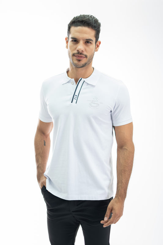 POLO PERILLA BLANCO