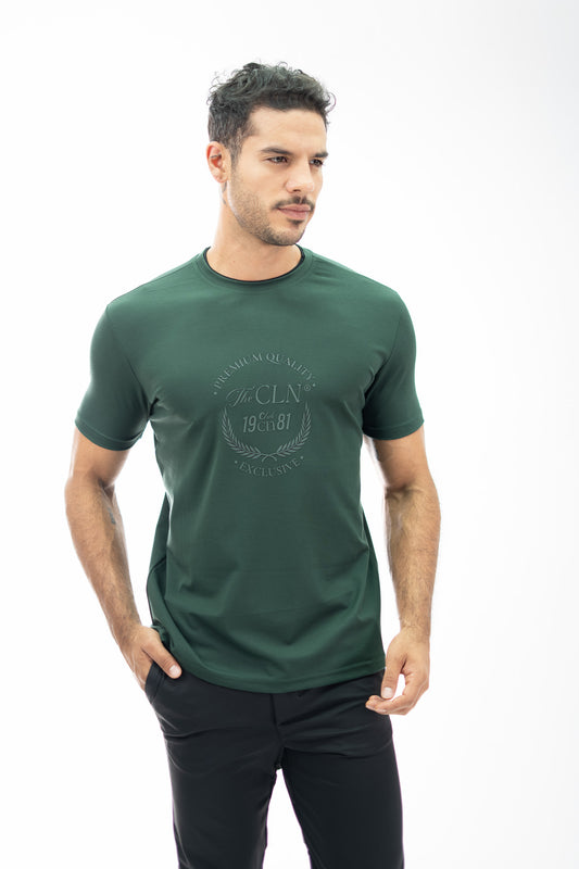 CAMISETA TENCEL VERDE
