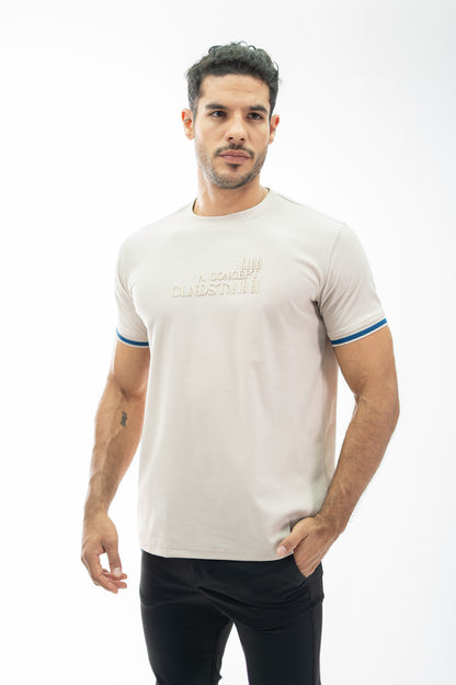 CAMISETA TEXTURA BEIGE