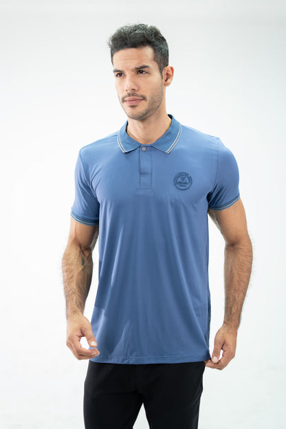 POLO DEPORTIVA AZUL