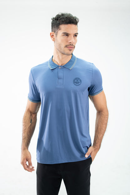 POLO DEPORTIVA AZUL