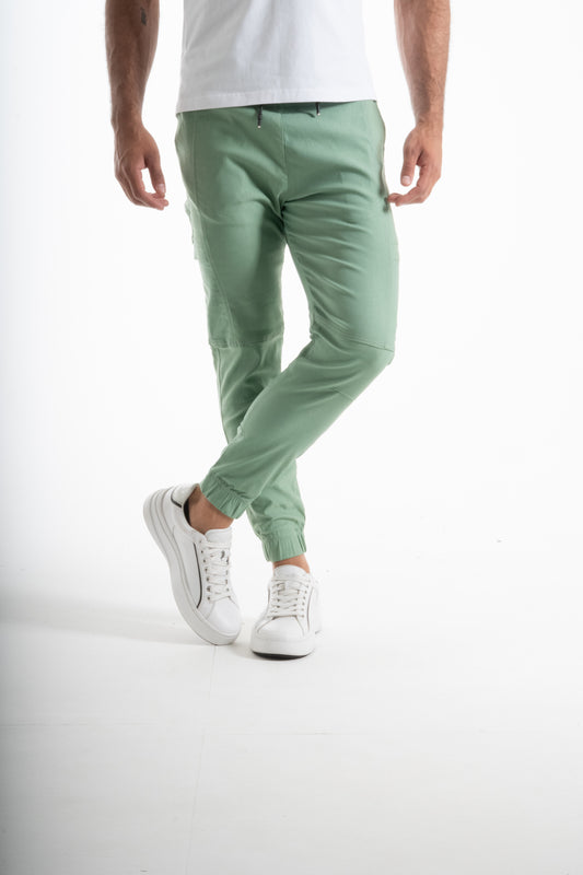 JOGGER CARGO PISTACHO
