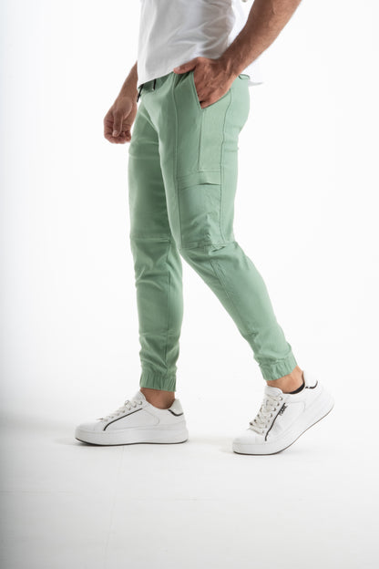 JOGGER CARGO PISTACHO