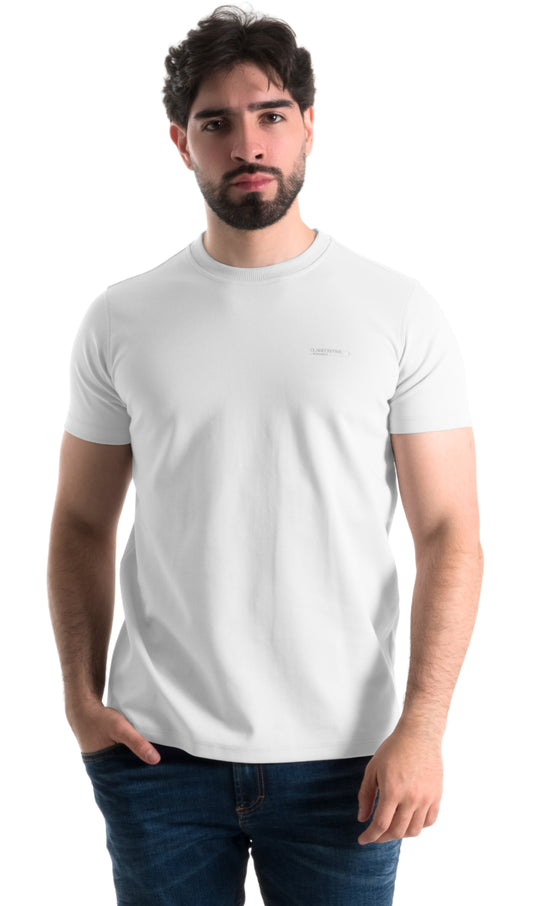 CAMISETA BASICA PREMIUM BLANCO