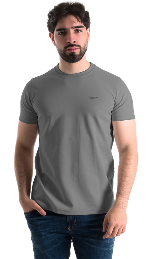 CAMISETA BASICA PREMIUM CEMENTO