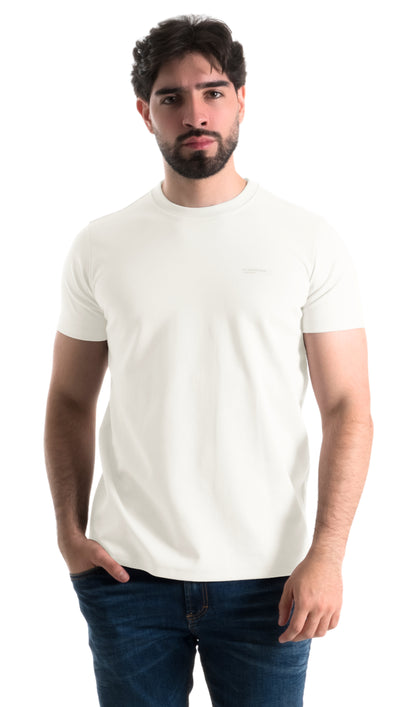 CAMISETA BASICA PREMIUM MARFIL