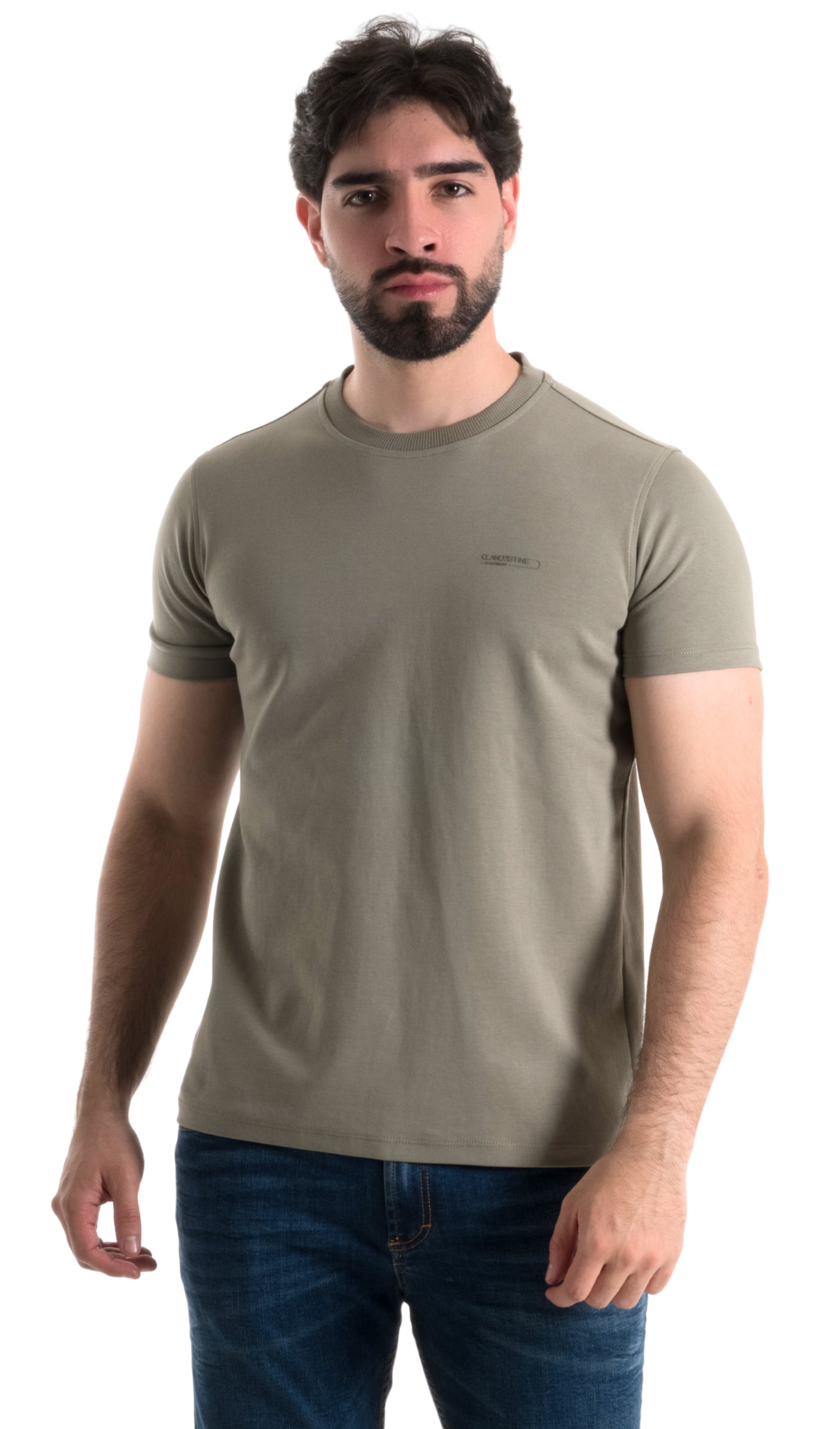 CAMISETA BASICA PREMIUM VERDE